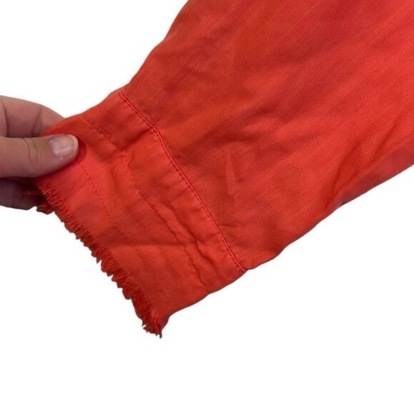 Dear John Avery Button Front Shirt Dress Paprika Small 100% Tencel 
TDR5011T3PPR - Picture 6 of 16